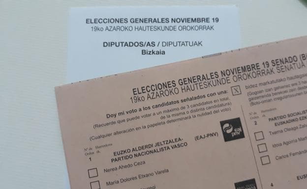 Fecha Confusa En Las Papeletas Para Votar En Las Elecciones Generales Del 10 De Noviembre 2019 0803